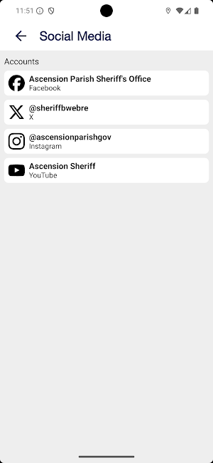 Ascension Parish Internal Screenshot 2