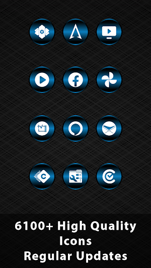 Delight Blue Icons Screenshot 2