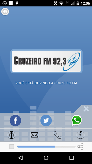 Rádio Cruzeiro FM 92,3 Screenshot 0