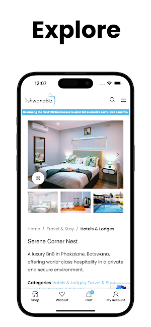 TswanaBiz - Online Shopping Screenshot 1