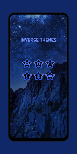 Blue Starlight Icon Pack Screenshot 2