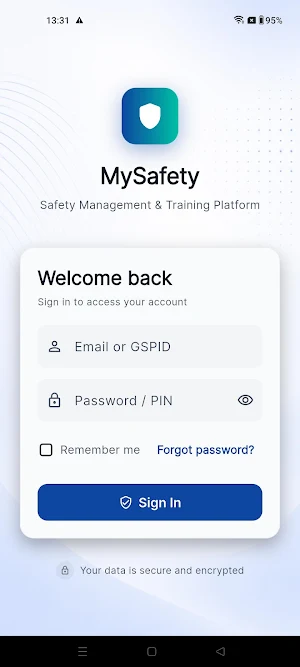 MySafety Mobile Screenshot 1