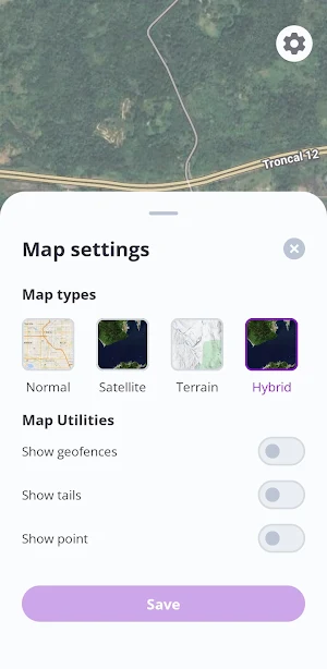 UBICATU GPS Screenshot 1