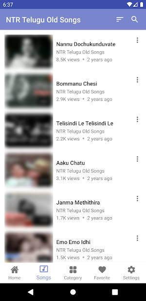 NTR Telugu Old Songs Screenshot 2