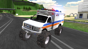 Monster Truck Driving Rally Screenshot 0