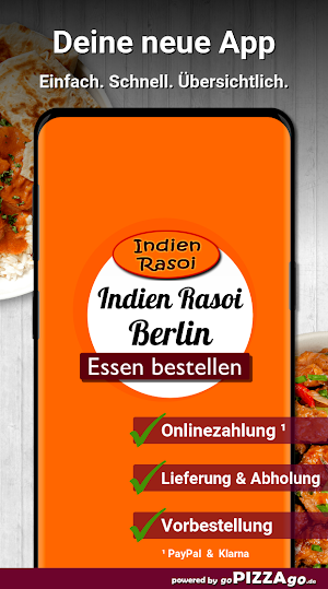 Indien Rasoi Berlin Screenshot 0