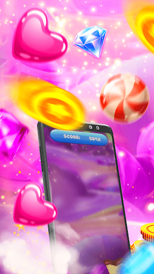 Girl Funny Candy Day Screenshot 0