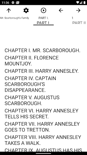 Book, Mr. Scarborough's Family Screenshot 1