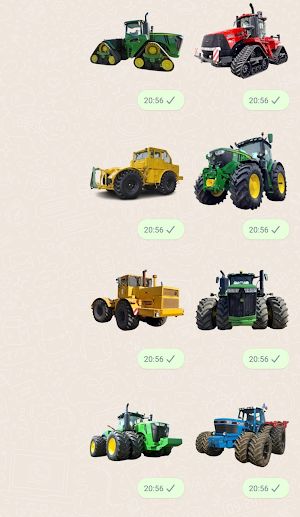Tractor Stickers Screenshot 2