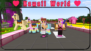 Mod KawaiiWorlds Minecraft PE Screenshot 3