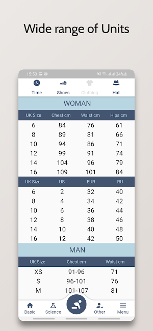 Unit Converter Screenshot 2