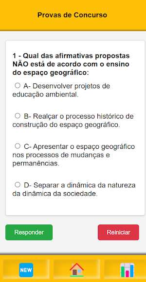 Provas de Concursos Screenshot 2