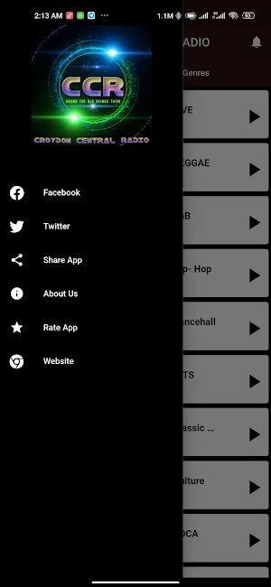 CCR Radio Screenshot 0