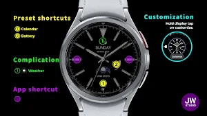 JW160 jwstudio watchface Screenshot 2