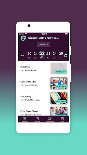 Island Health and Fitness Screenshot 1
