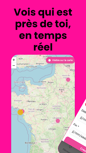 KISS - app de rencontre Screenshot 2