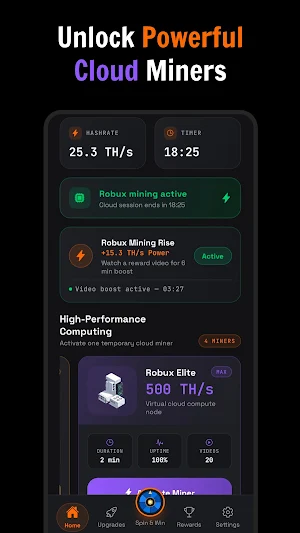 Robux Mining Screenshot 1