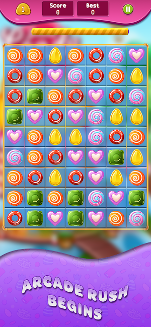 Jewel Candy Galaxy Screenshot 2
