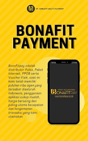 Bonafitpay - Pulsa Kuota PPOB Screenshot 1