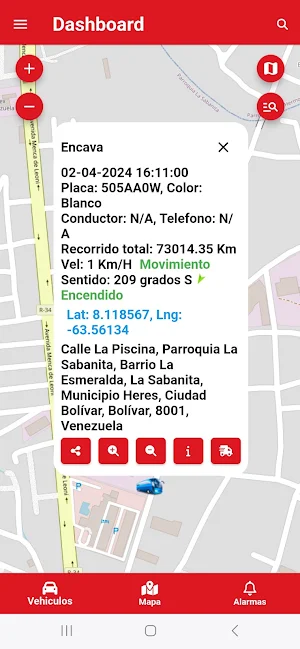 GPS Carsystem Screenshot 2