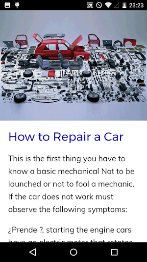 Auto Mechanics Course Screenshot 1