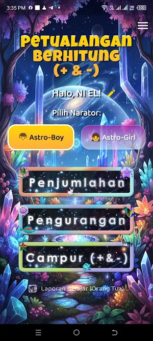 Petualangan Berhitung (+ & -) Screenshot 0