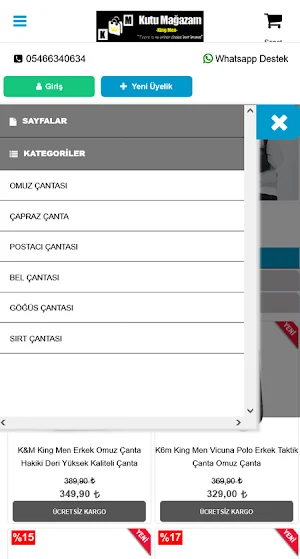 K&M Kutu Mağazam Screenshot 2