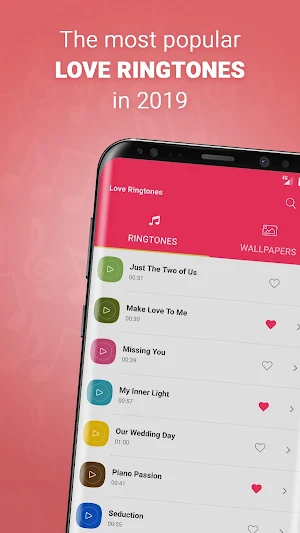 Love Ringtones & Romantic Music Screenshot 0