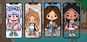 Toca Boca Wallpaper World Life Screenshot 2
