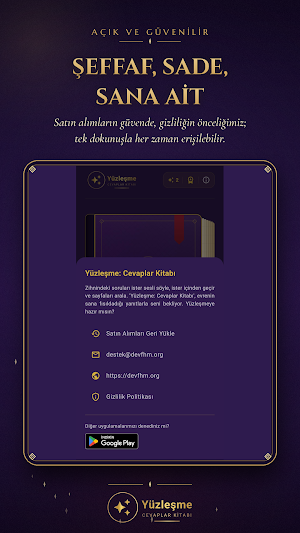 Yüzleşme: Cevaplar Kitabı Screenshot 3