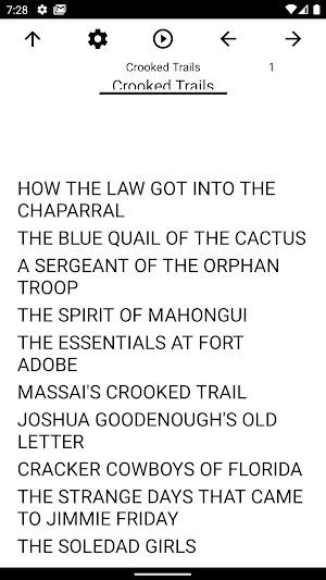 Book, Crooked Trails Screenshot 0