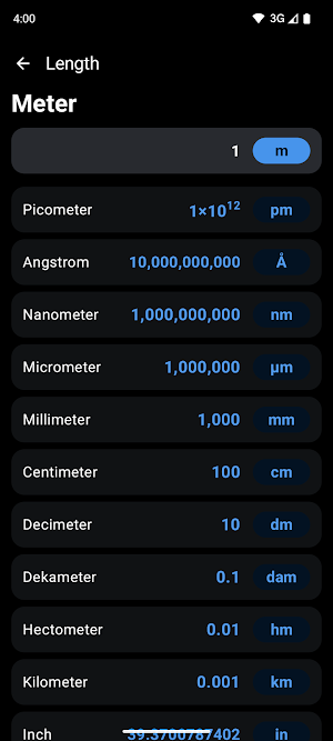 Unit Converter Screenshot 1