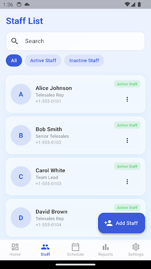 Tele Sales Commander Screenshot 1