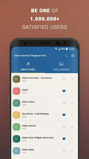 Alarm Sounds & Ringtones Free Screenshot 0