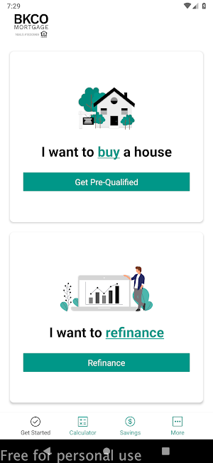 BKCO Mortgage Calculator Screenshot 0