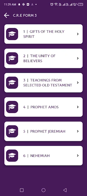 C.R.E FORM 3 NOTES Screenshot 0