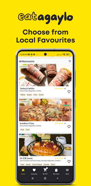 eatagaylo - order food & more Screenshot 1