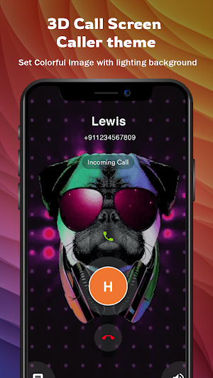 3D Call Screen & Caller theme Screenshot 1
