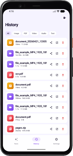 ConvertX: File Converter Screenshot 1