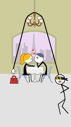 Stickman Thief Puzzle Screenshot 2