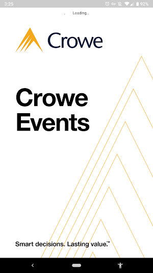 Crowe Events Screenshot 0