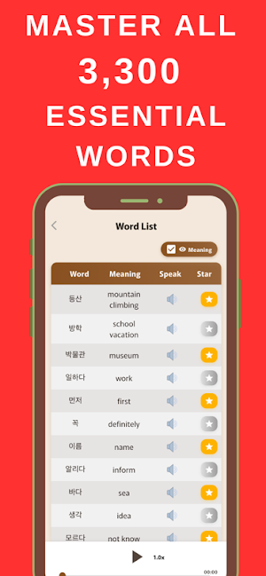 EPS-TOPIK Master: Korean Vocab Screenshot 1