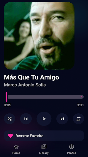 Music player Screenshot 1