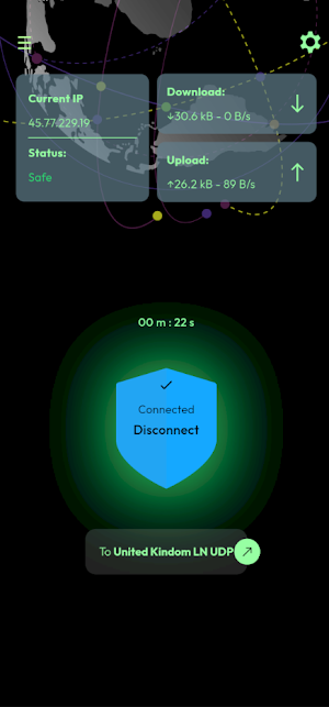 WestVPN Screenshot 2