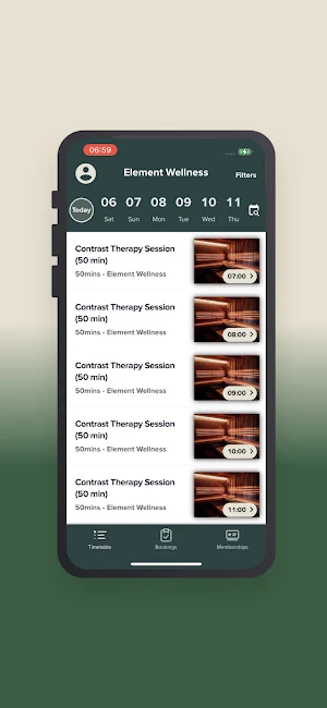 Element Wellness Screenshot 2