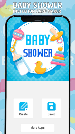 Baby Shower Invitation Card Screenshot 0