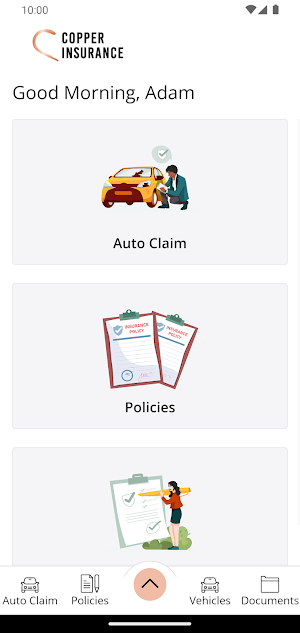 Copper Insurance Screenshot 1