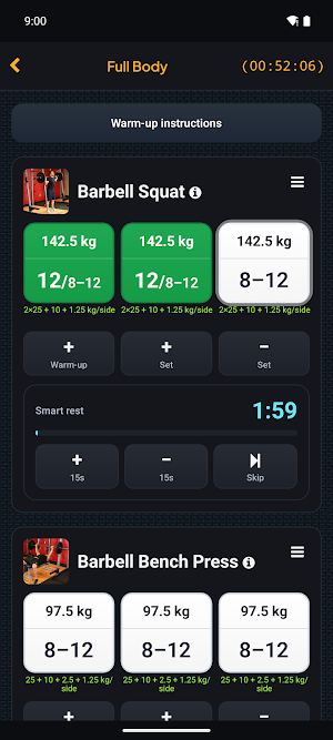 TenReps: Gym Workout Tracker Screenshot 1