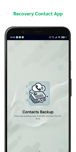 Recovery Contact App Screenshot 0