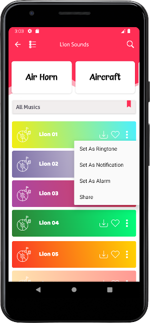Lion Sounds Screenshot 3